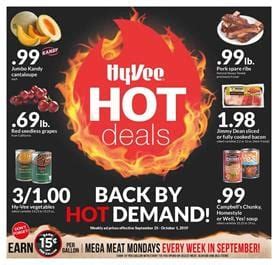 See our Hy-Vee Terms of Sale for details. . Hyvee hot deals today